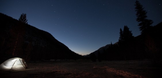 facing north... see the big dipper? Which one is the north star?
